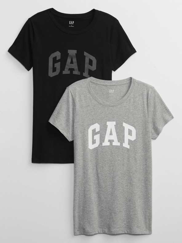 GAP T-Shirts mit GAP Logo, 2 Stück