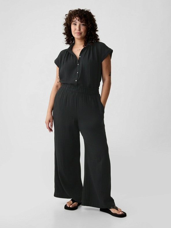 GAP Musselinhose Wide Leg GAP