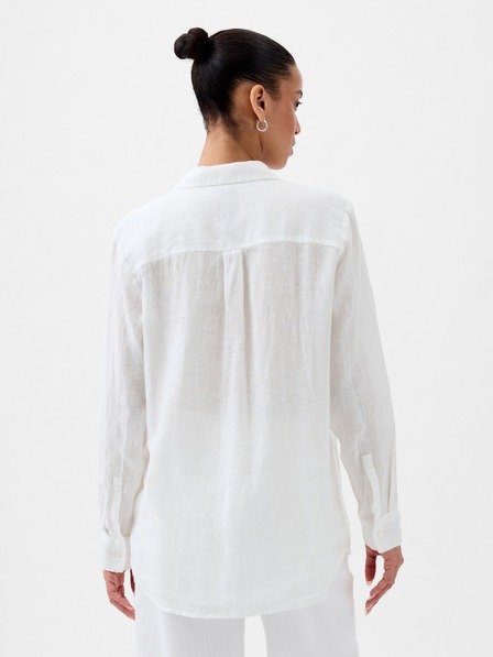 GAP Leinenhemd mit Logo GAP