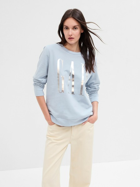 GAP Sweatshirt mit Logo und Schlitzen GAP