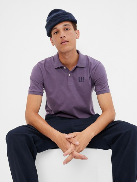 GAP Poloshirt Logo jersey organic GAP