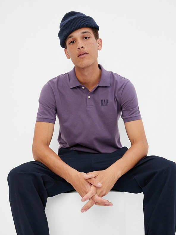 GAP Poloshirt Logo jersey organic GAP