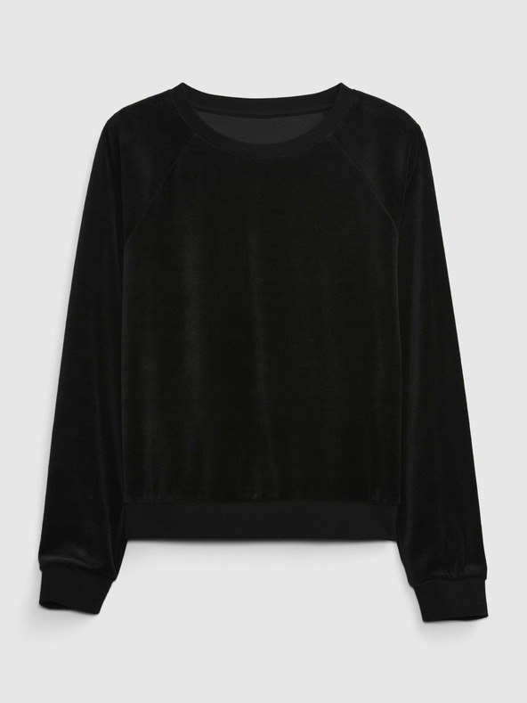 GAP Samt-Sweatshirt GAP
