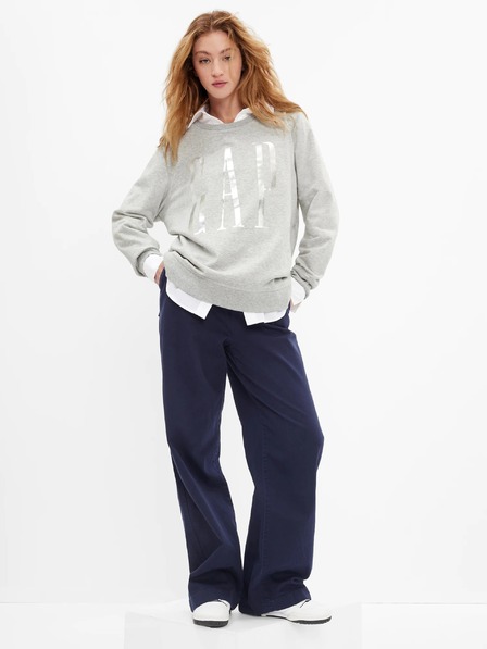 GAP Sweatshirt mit Logo und Schlitzen GAP