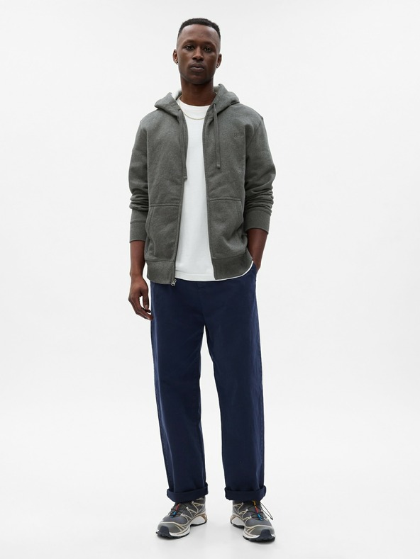 GAP Sweatshirt mit Logo und Fleece GAP