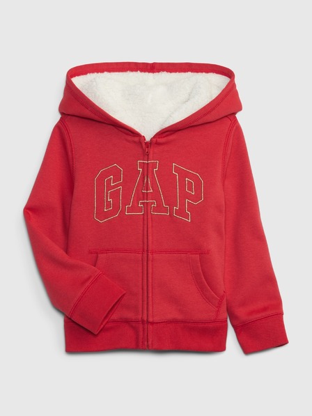 GAP Baby gefüttertes Sweatshirt mit Logo GAP