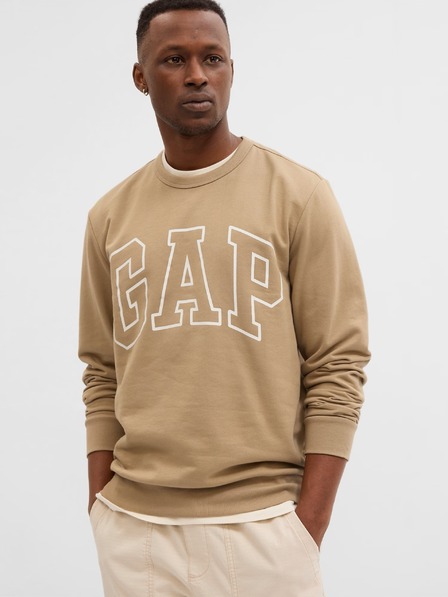 GAP Sweatshirt mit Logo und Fleece GAP
