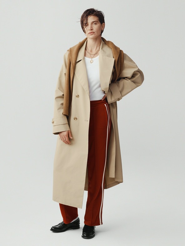 GAP Damen Oversize-Trenchcoat GAP