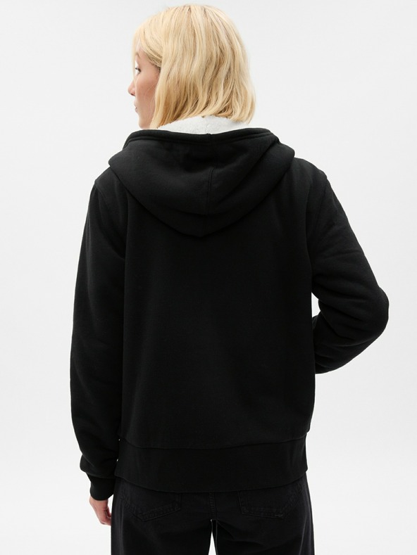 GAP Sherpa-Sweatshirt mit Logo GAP