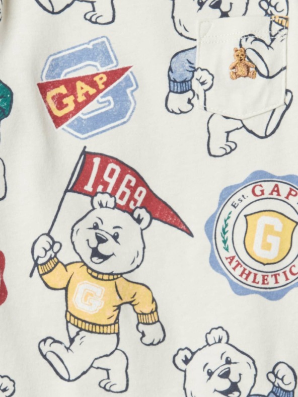 GAP Baby-Baumwollbody mit Logo GAP