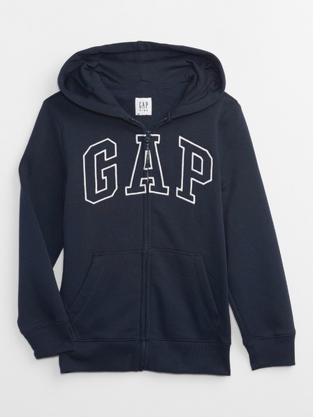 GAP Jungen-Sweatjacke mit GAP Logo