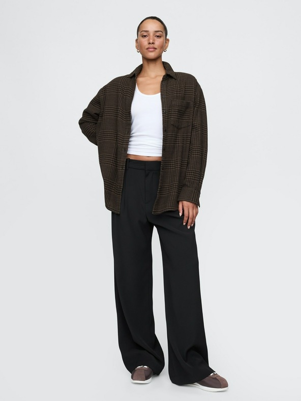 GAP Oversize Flanellhemd Big Shirt GAP