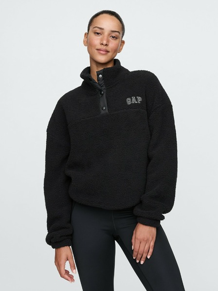 GAP Oversize-Sherpa-Sweatshirt GAP