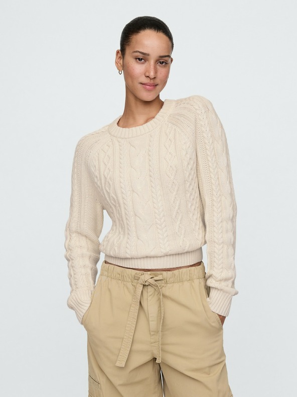 GAP Strickpullover mit V-Ausschnitt GAP