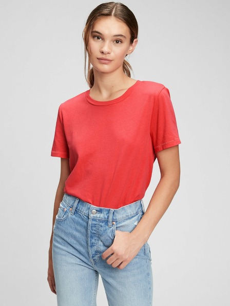 GAP Damen Baumwoll-T-Shirt Vintage GAP