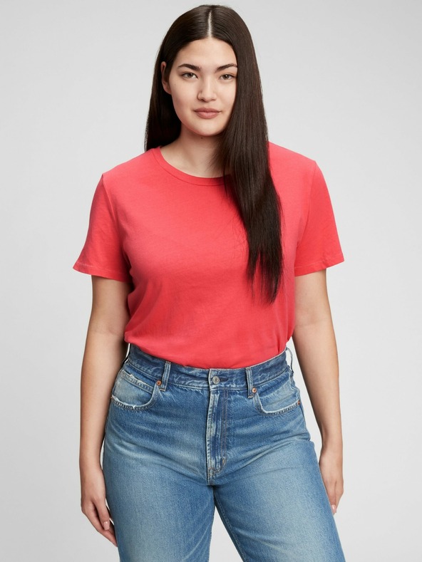 GAP Damen Baumwoll-T-Shirt Vintage GAP