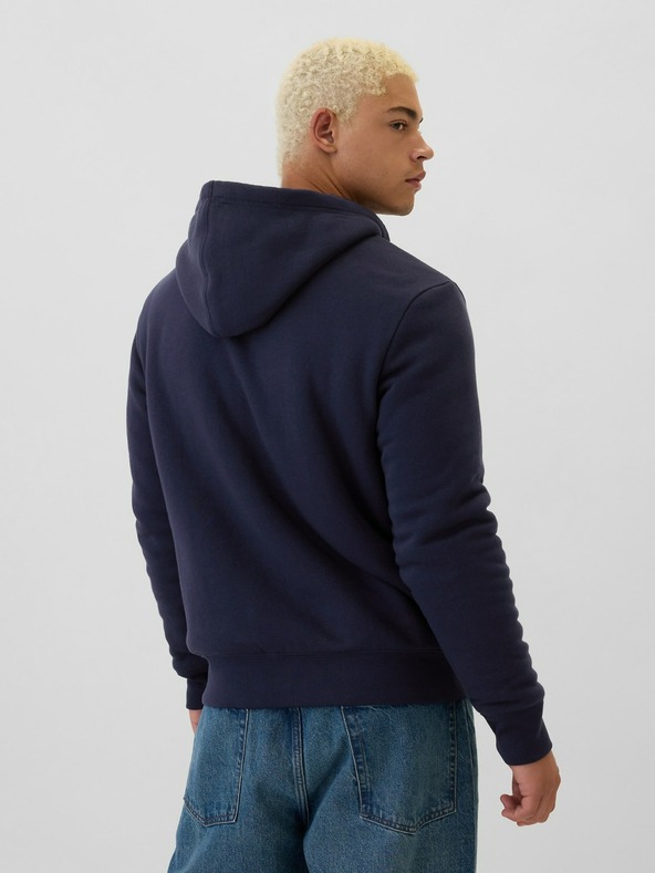 GAP Sherpa-Sweatshirt mit Logo GAP