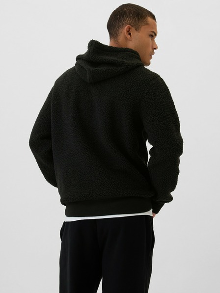 GAP Sherpa-Sweatshirt mit Logo GAP