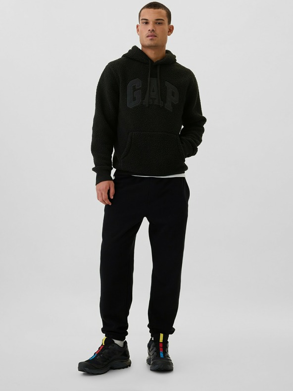 GAP Sherpa-Sweatshirt mit Logo GAP