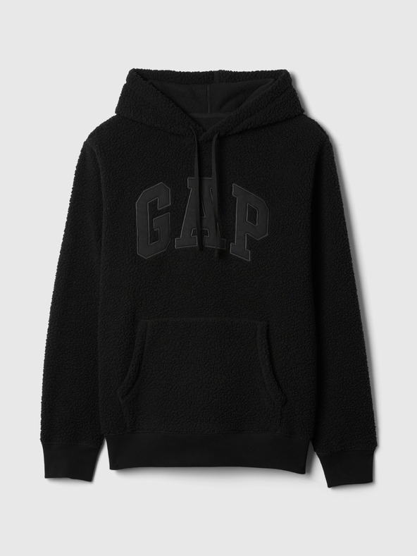 GAP Sherpa-Sweatshirt mit Logo GAP