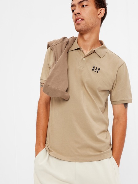 GAP Poloshirt Logo jersey organic GAP