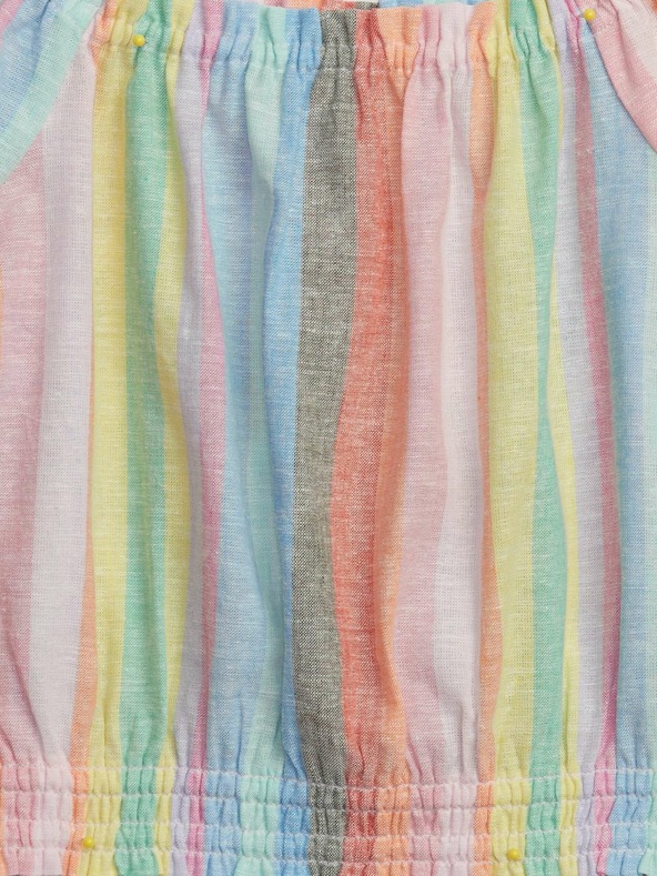 GAP Gestreiftes Kinder Top aus Leinen GAP