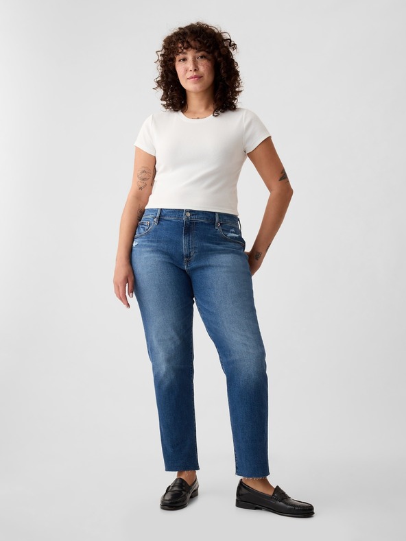 GAP Girlfriend Mid Rise Jeans GAP
