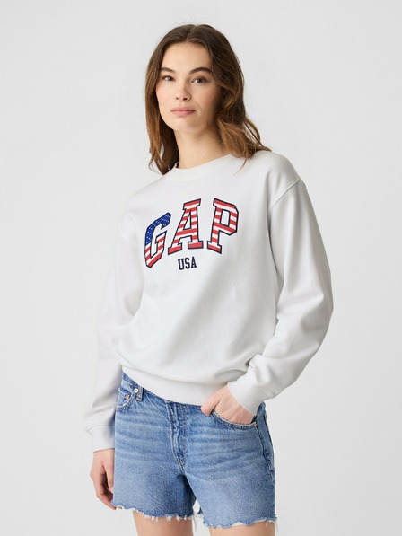 GAP Damen Oversize-Sweatshirt mit Logo GAP