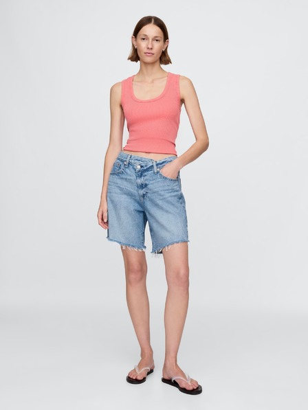 GAP Damen Jeans Bermuda Shorts 90er Loose GAP