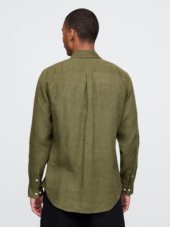 GAP Herren Leinenhemd Classic Shirt GAP