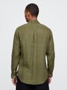 GAP Herren Leinenhemd Classic Shirt GAP