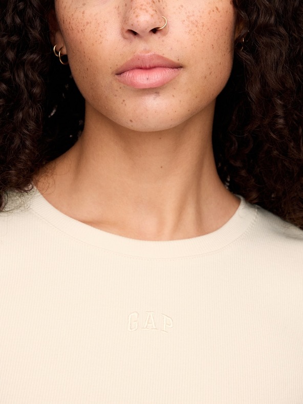 GAP Damen Crop-Top mit Logo GAP