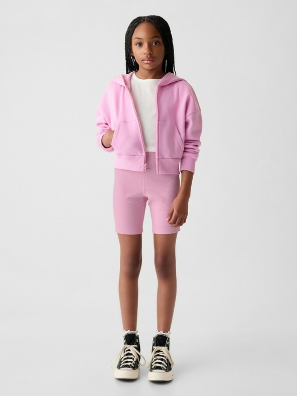 GAP Mädchen-gerippte Biker-Shorts GAP