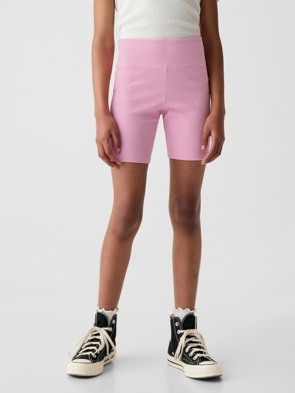 GAP Mädchen-gerippte Biker-Shorts GAP