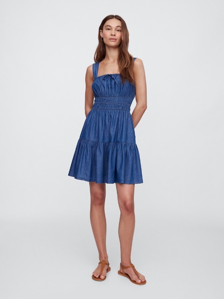 GAP Damen-Chambray-Minikleid GAP