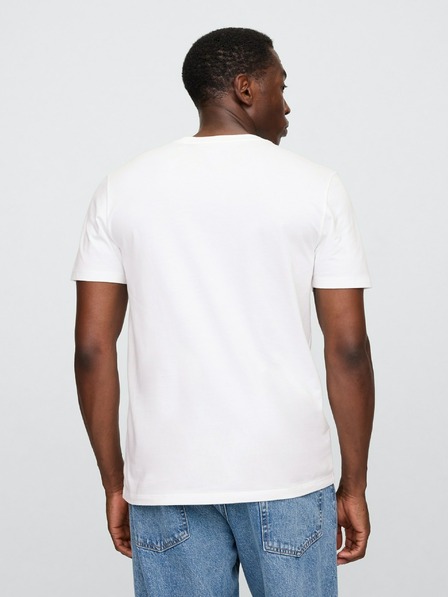 GAP Herren-T-Shirt mit Logo Everyday Soft Americana GAP