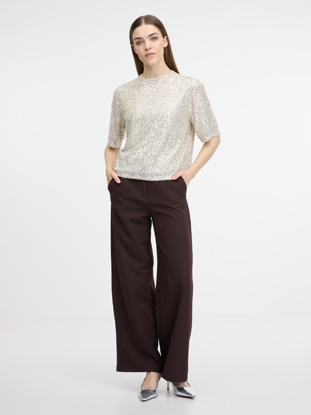 Orsay Cremefarbene Damenbluse ORSAY