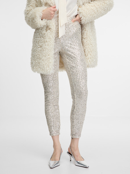 Orsay Cremefarbene Damen Leggings ORSAY