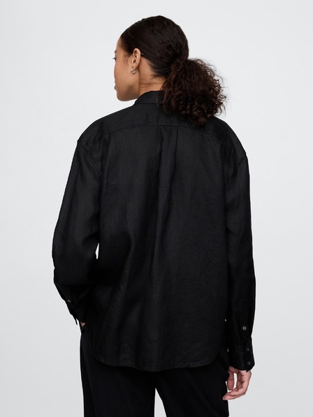 GAP Damen Leinen-Oversize-Hemd Big Shirt GAP