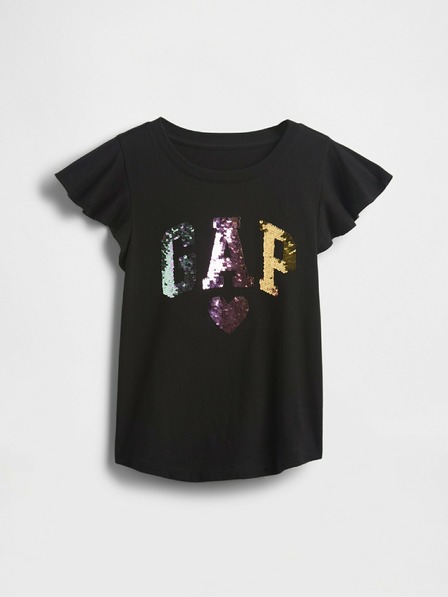 GAP Kinder T-Shirt mit Pailletten GAP