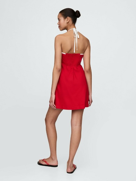 GAP Damen-Leinen-Minikleid Americana GAP