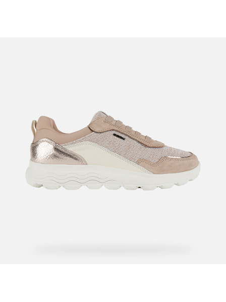 Geox Geox Spherica Beige Damen Turnschuhe