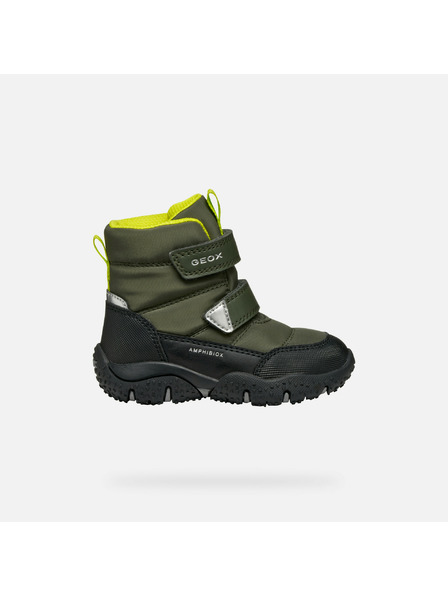 Geox Khaki Kinderschuhe für erste Schritte Geox Baltic Boy B ABX