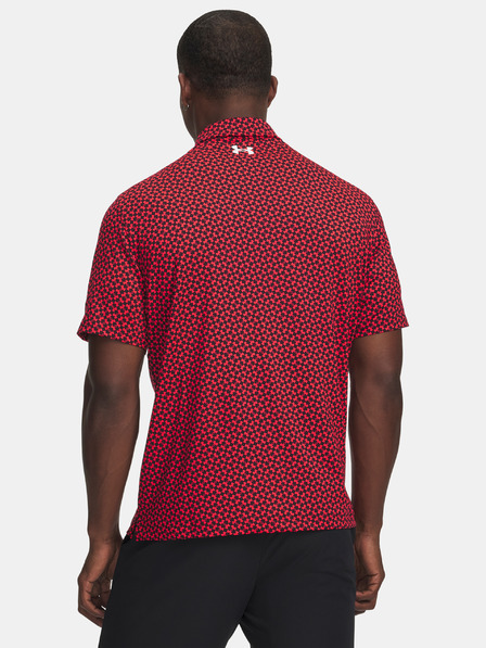 Under Armour Herren-T-Shirt Under Armour UA T2G Printed Polo-RED