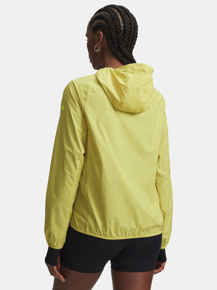 Under Armour Damen-Jacke Under Armour LAUNCH LIGHTWEIGHT JKT-YLW