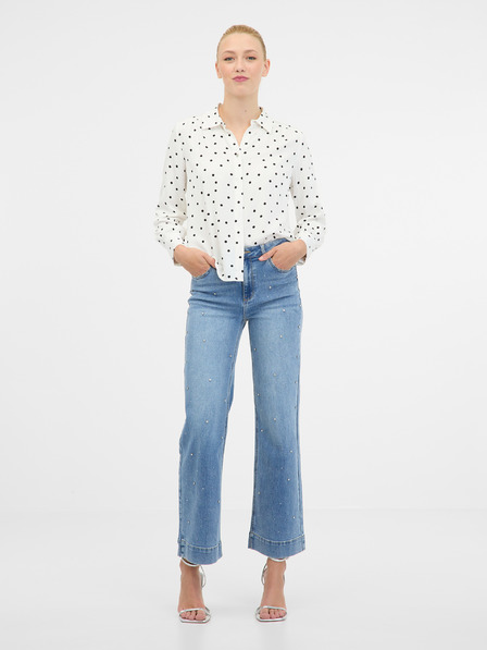 Orsay Cremefarbene Bluse ORSAY