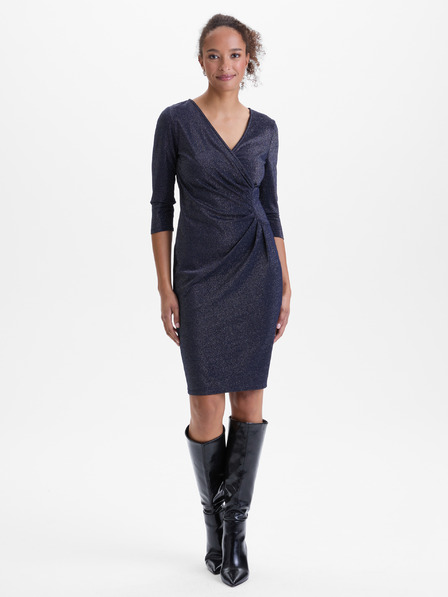 Orsay Dunkelblaues Damen-Etuikleid ORSAY