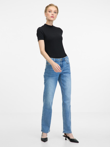 Orsay Schwarzes Damen-T-Shirt ORSAY