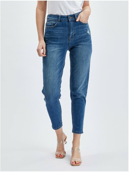 Orsay Dunkelblaue Mom-Jeans für Damen ORSAY