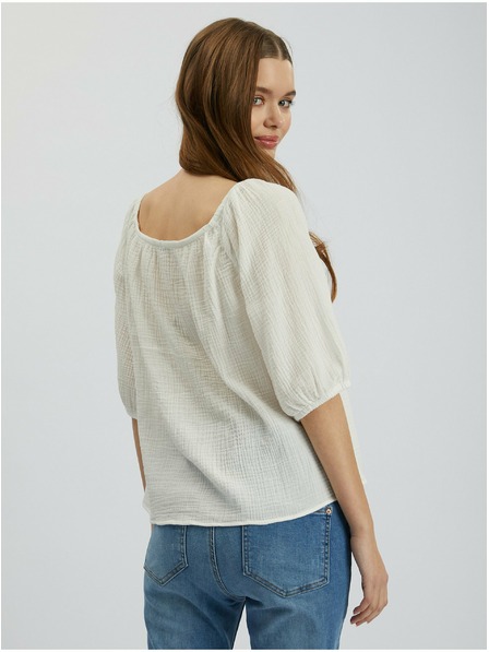 Orsay Weiße Damenbluse ORSAY